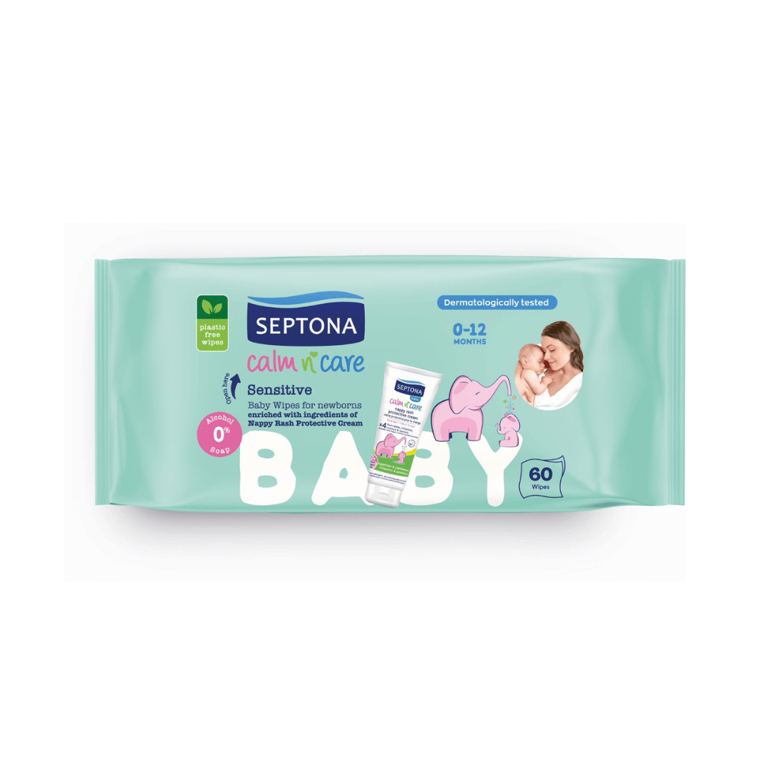 SEPTONA BABY WIPES 60PCS