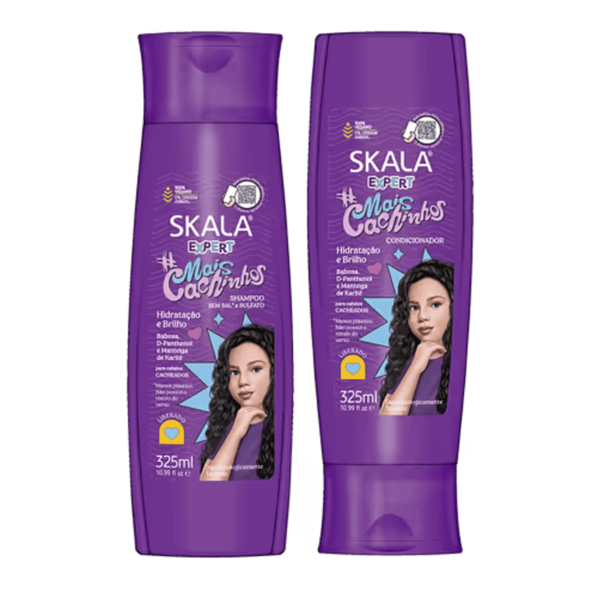 SKALA MAIS CACHINHOS SHAMPOO+CONDITIONER SET