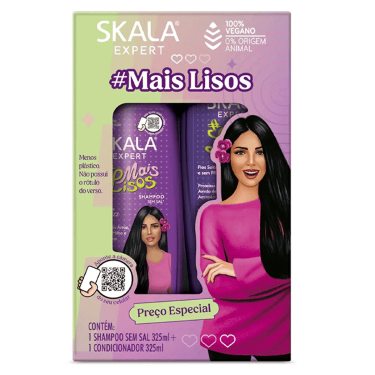 SKALA MAIS LISOS SHAMPOO+CONDITIONER SET