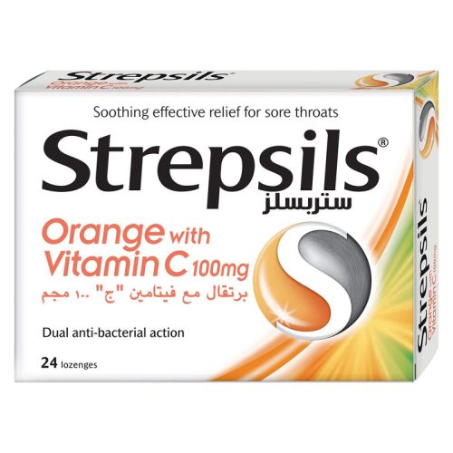 STREPSILS VITAMIN C 24 LOZENGES
