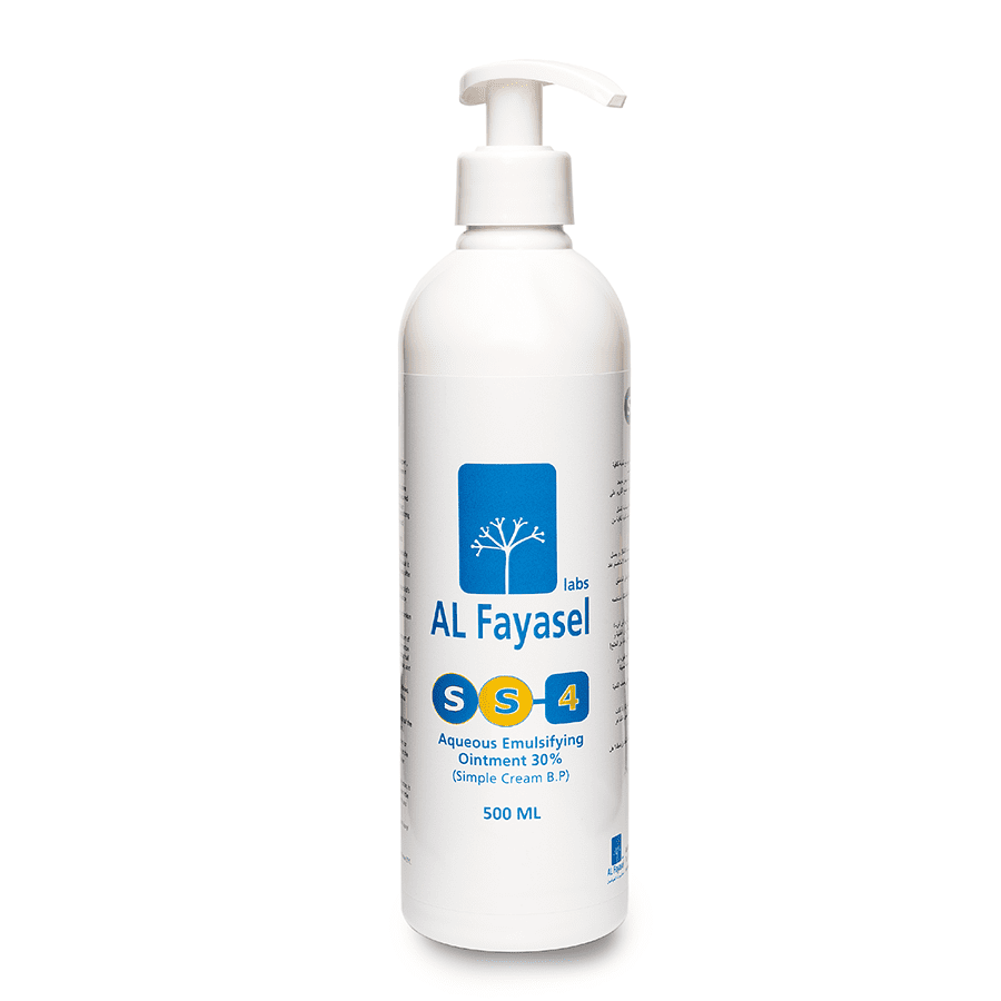 SS 4 AQUEOUS EMULSIFYING OINTMENT30% 500ML