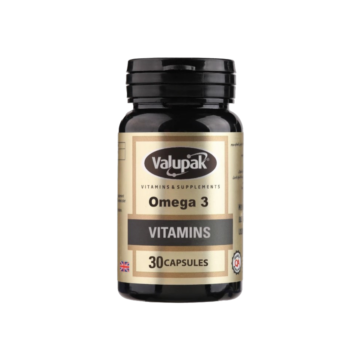 VALUPAK OMEGA3 FISH OIL 30CAP