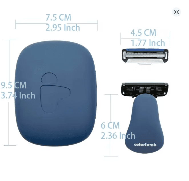 COLORLAMB MEN 2 HEADS MANUAL SHAVER