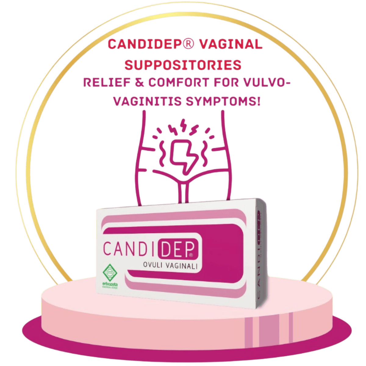 CANDIDEP VAGINAL DOUCHE 5 BOTTELS