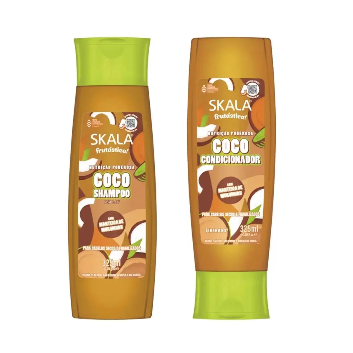 SKALA FRUTASTICA COCO SHAMPOO+CONDICIONER SET 325ML*2