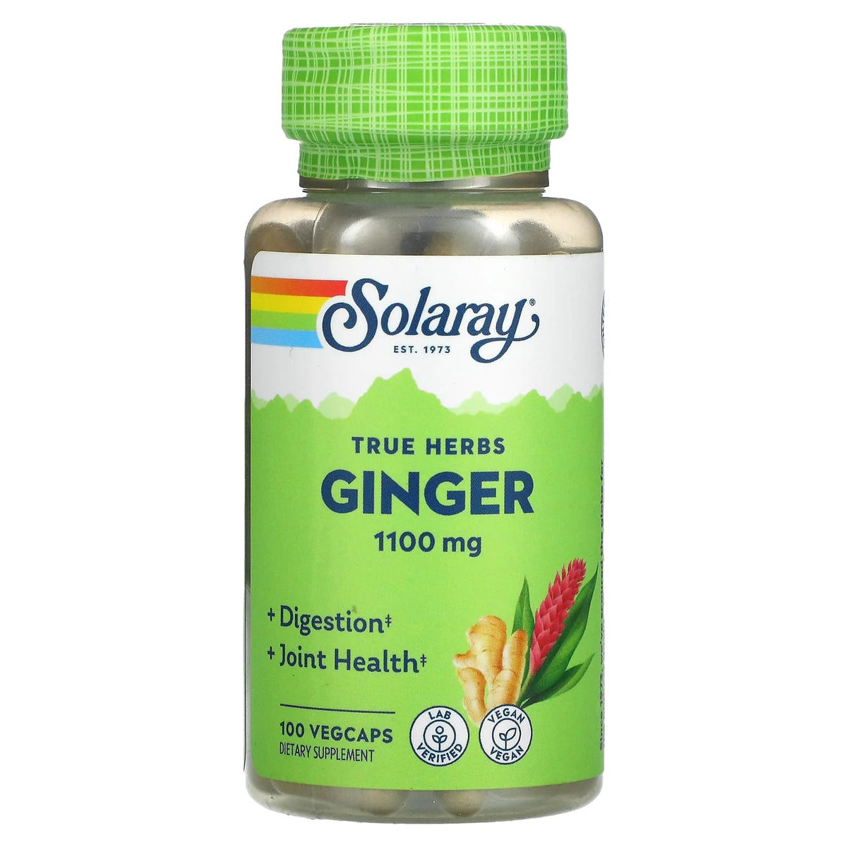 SOLARAY GINGER 1100MG 100CAP