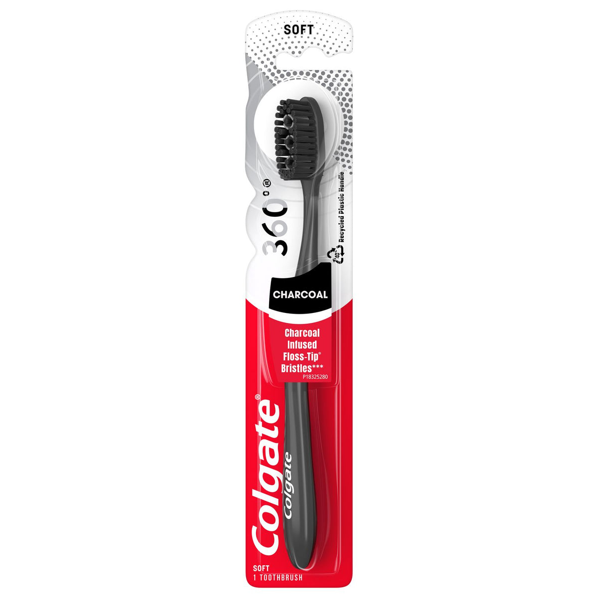 COLGATE 360 CHARCOAL MEDIUM T.B