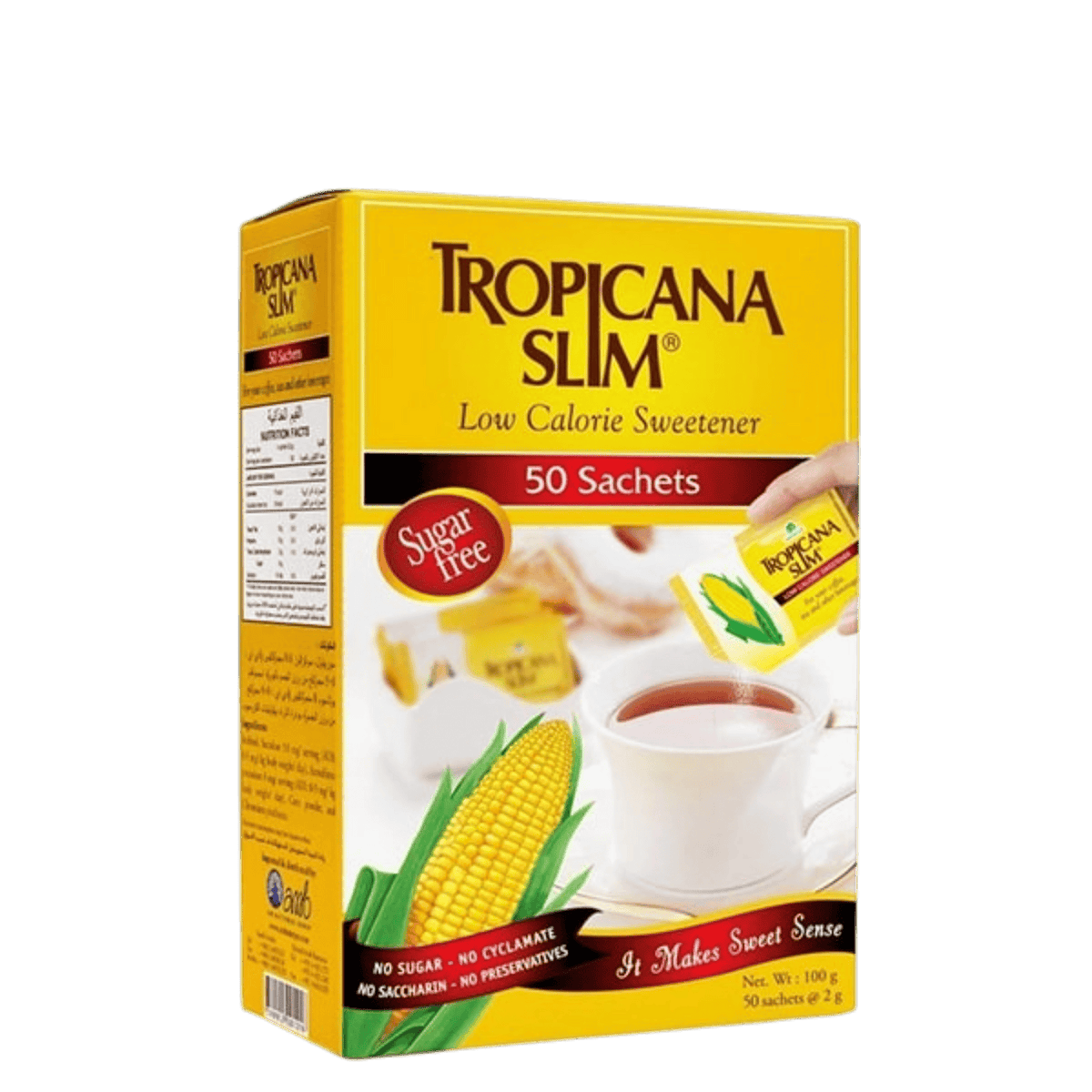 TROPICANA SLIM ZERO CALORIE SWEETNERE 50 SACH