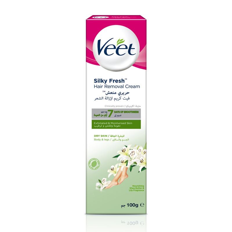 VEET DRY SKIN HAIR REMOVER DRY SLIN 100G GREEN