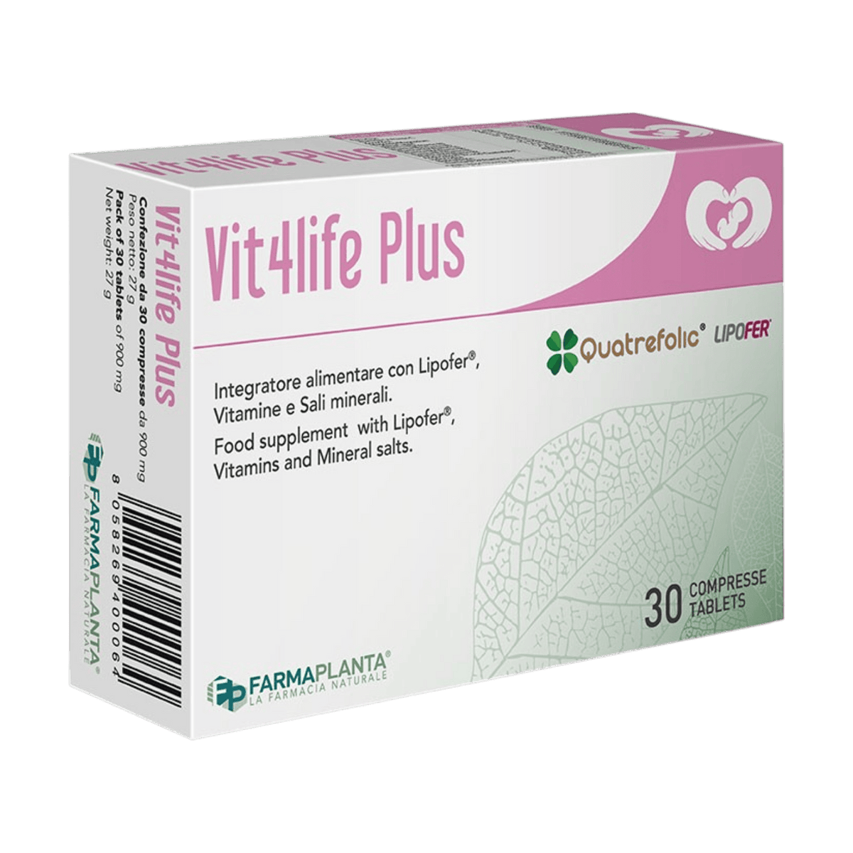 VIT4LIFE PLUS FOOD SUPPLEMENT WITH LIPOFER 30TAB