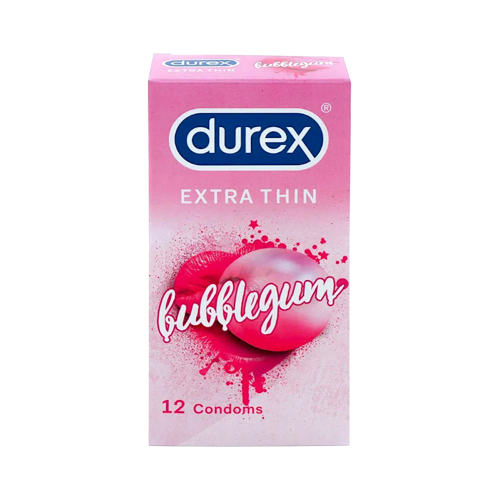 DUREX EXTRA THIN BUBBLEGUM 12PCS