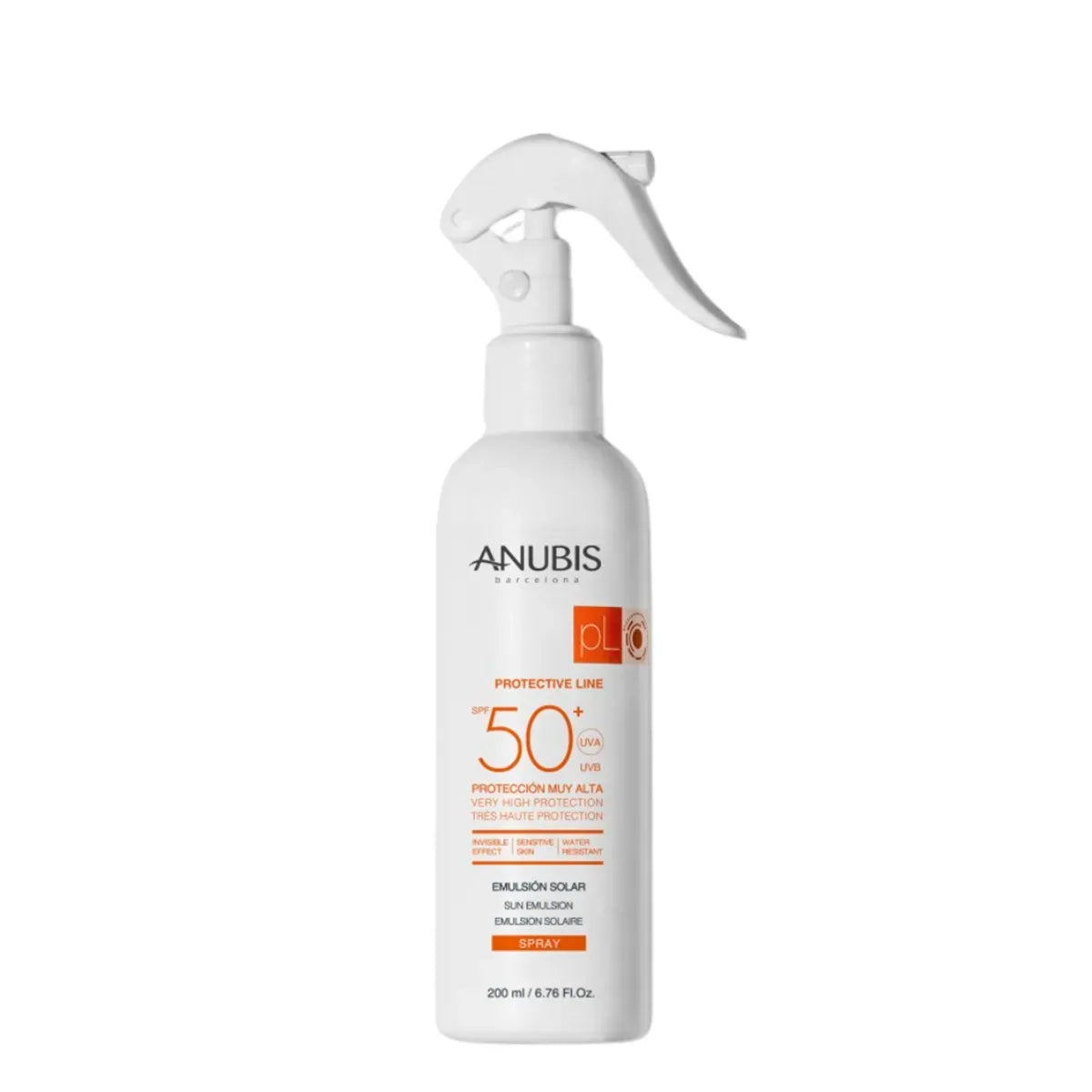 ANUBIS PROTECTIVE SPF 50+ EMULSION SOLAR SPRAY 200ML