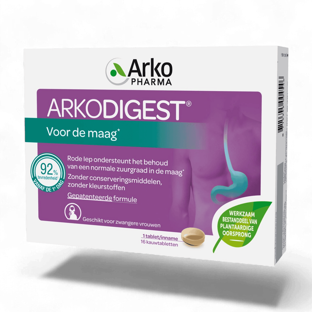 ARKODIGEST NR NO REFLUX 16 CHEWS TAB