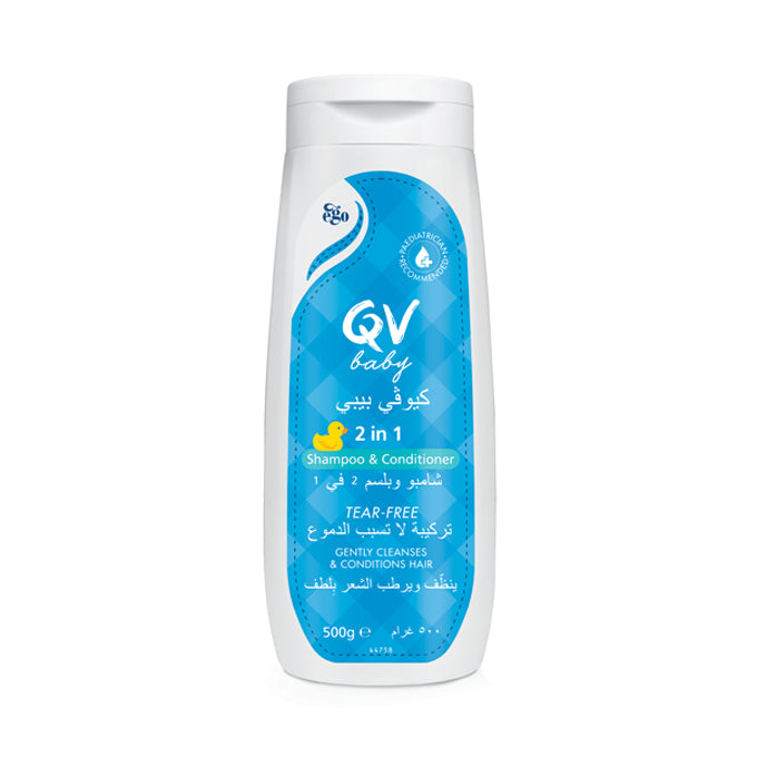 QV BABY SHAMPOO AND CONDITIONER 2IN1 500G