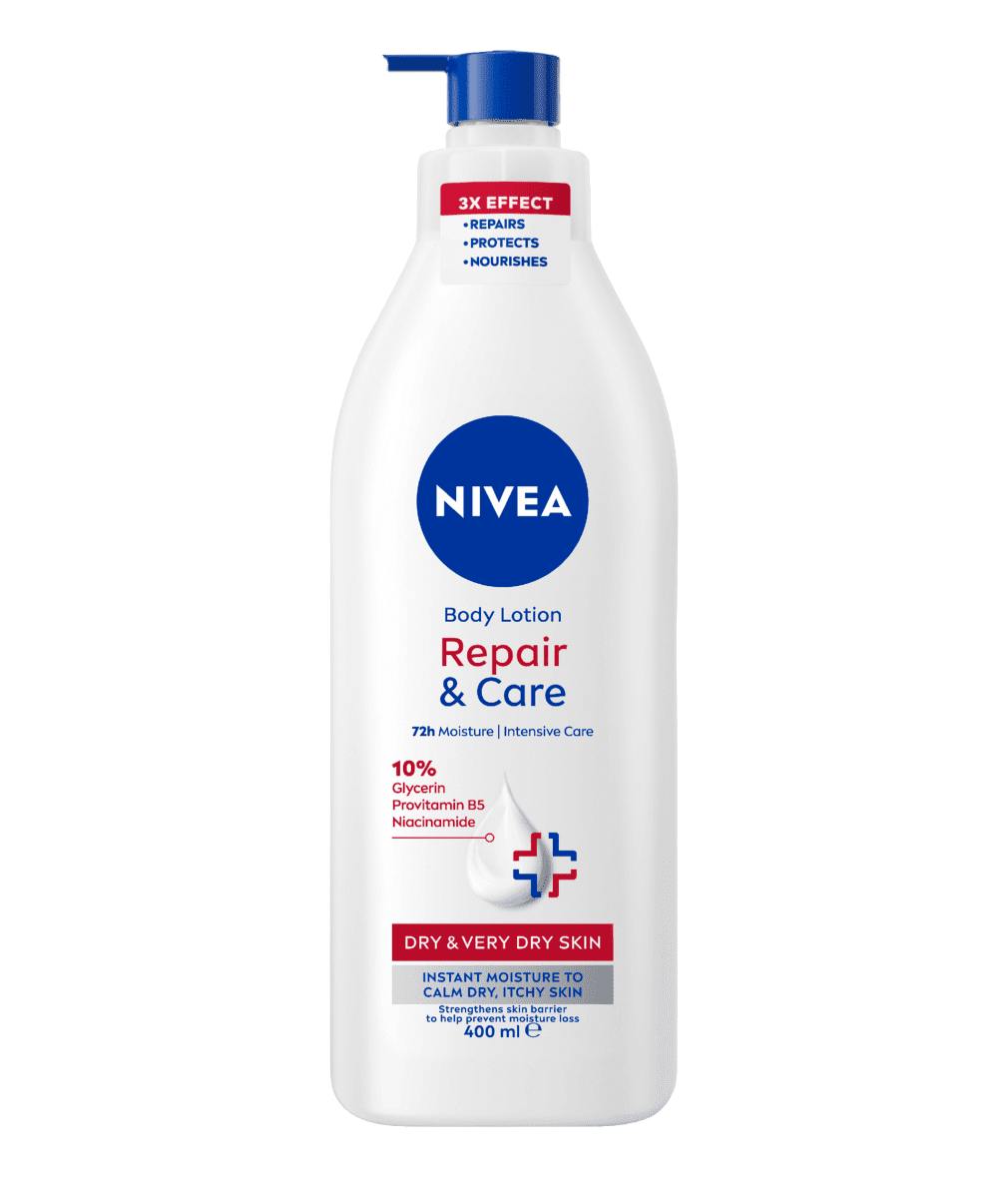 NIVEA BODY LOTION REPAIR&CARE FOR EXTRA DRY SKIN 400ML