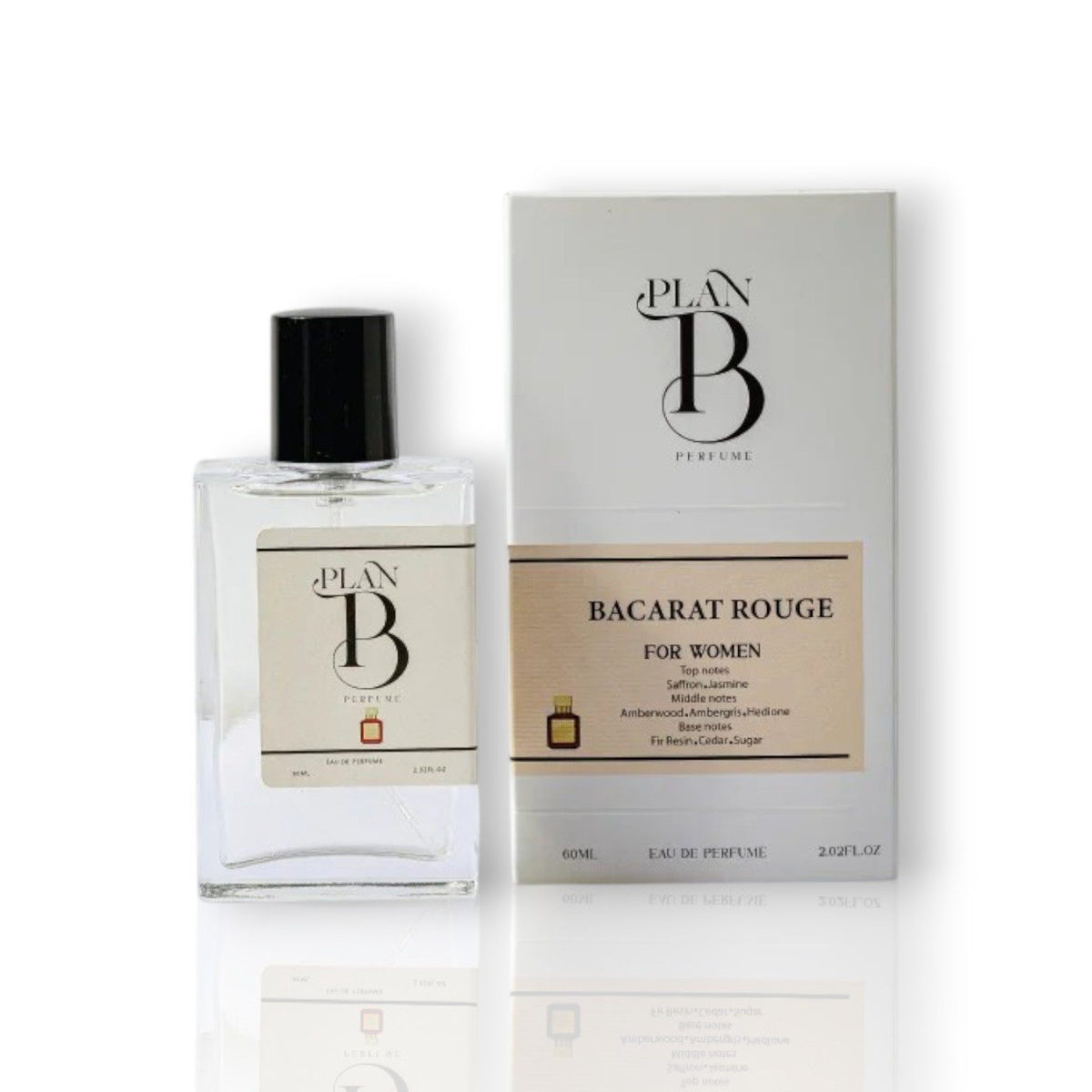 PLAN B BACARAT ROUGE PERFUME 60ML FOR WOMEN