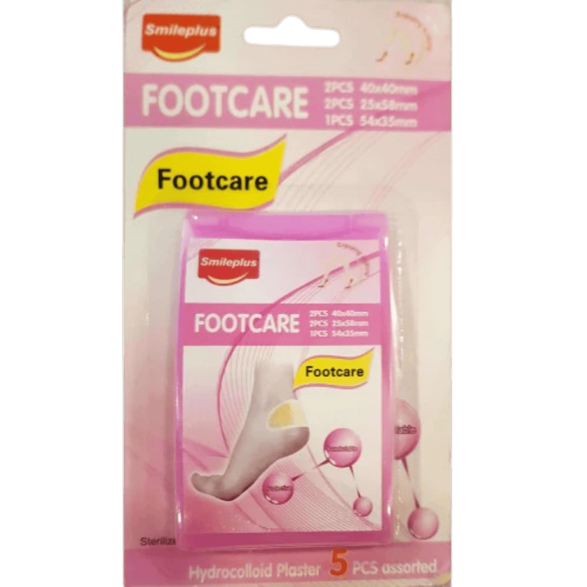 SMILEPLUS FOOTCARE 5PCS