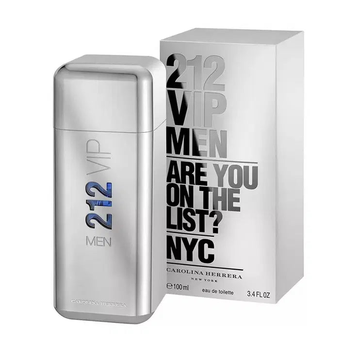 CAROLINA HERRERA 212 VIP NYC SILVER EDT 100ML