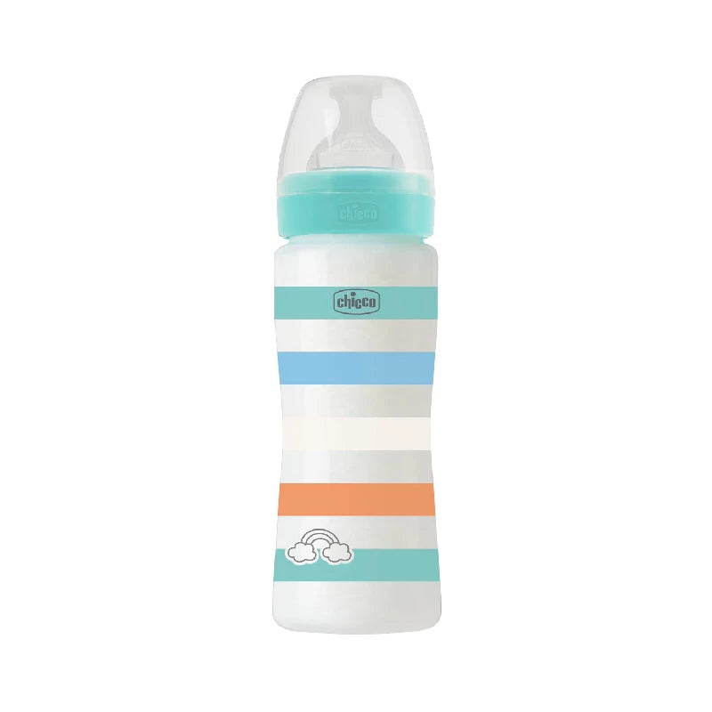 CHICCO WELL-BEING ANTI-COLIC 4M+ 330ML GREEN