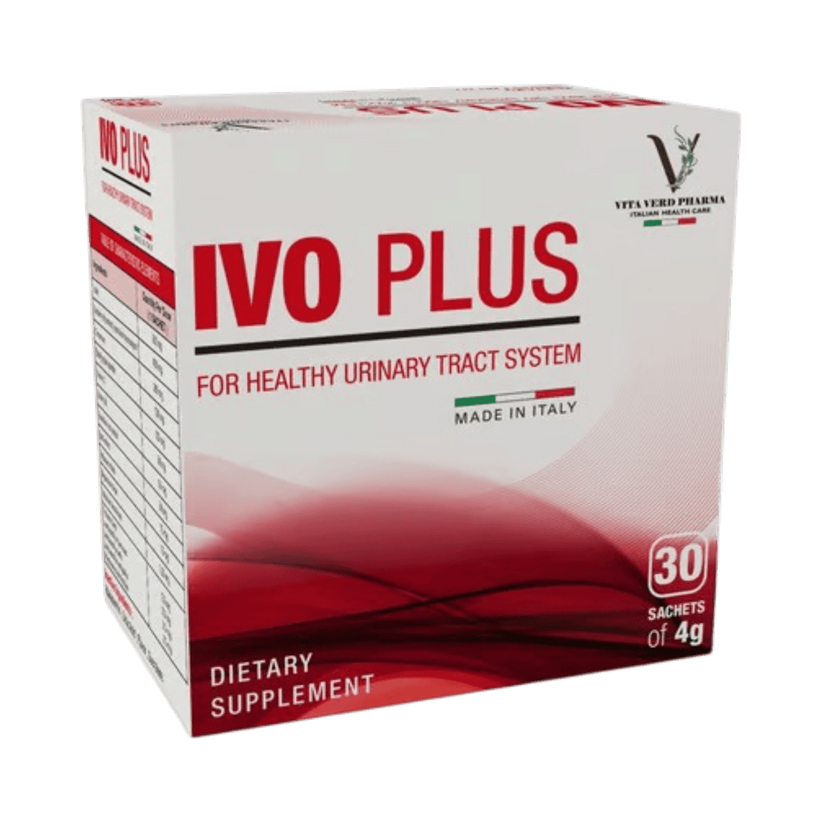 IVO PLUS DIETARY SUPPLEMENT 30SACH OF 4G