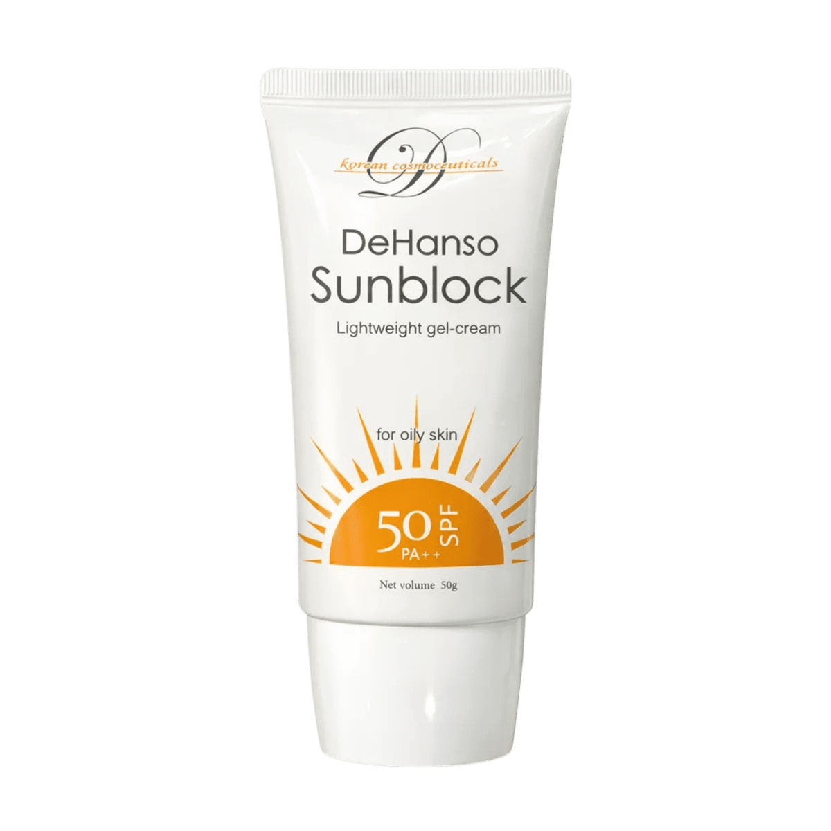 DEHANSO SUNSCREEN FOR OILY SKIN SPF50+ GEL CREAM 50ML