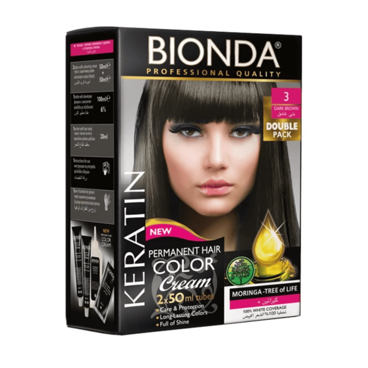 BIONDA PERMANENT HAIR COLER 3