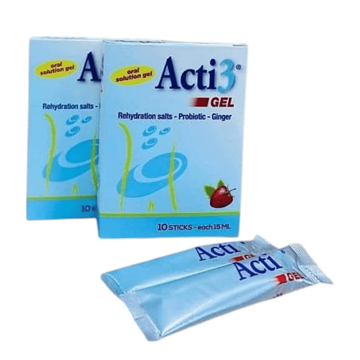 ACTI 3 ORAL GEL 10STICKS*15ML
