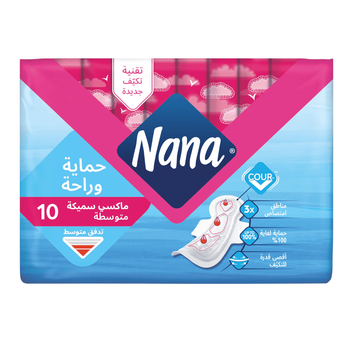NANA MAXI THICK REGULAR 10PAD