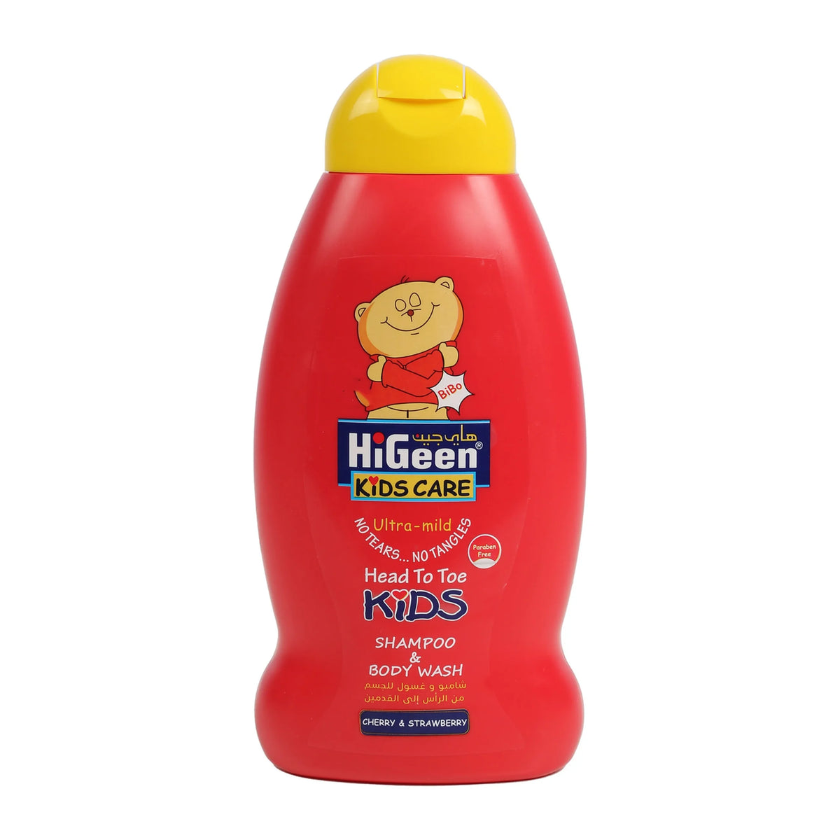 HIGEEN CHERRY & STRAWBERRY BIBO KIDS SHAMPOO 500ML