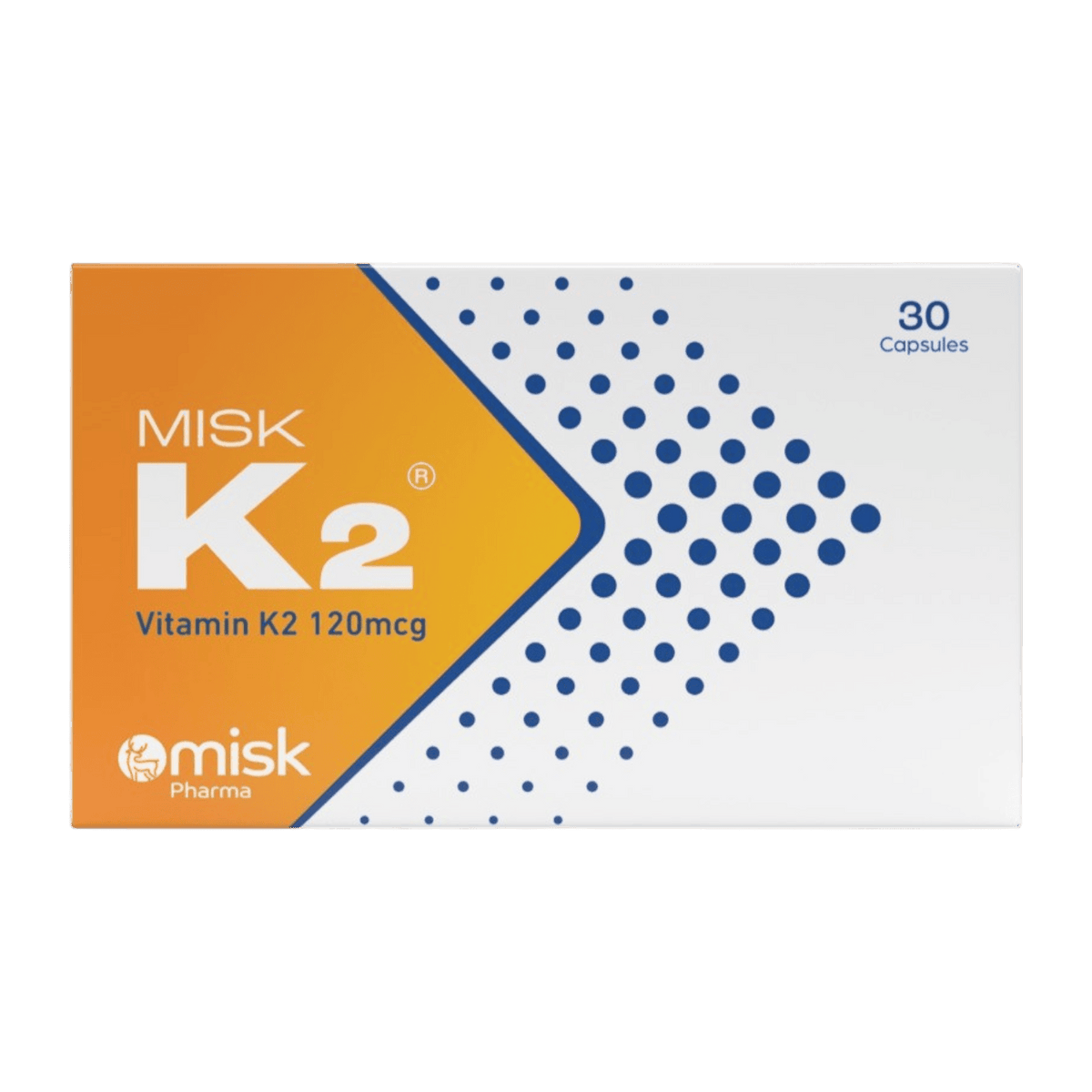 MISK K2 120MCG 30CAP