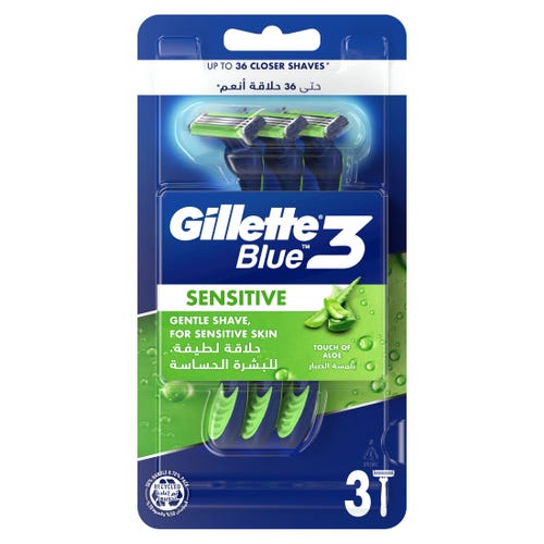 GILLETTE BLUE3 SENSITIVE 3PCS