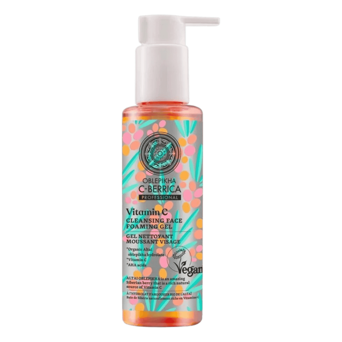 BEREZA SIBERICA VIT. C CLEANSING FACE FOAMING GEL 145ML
