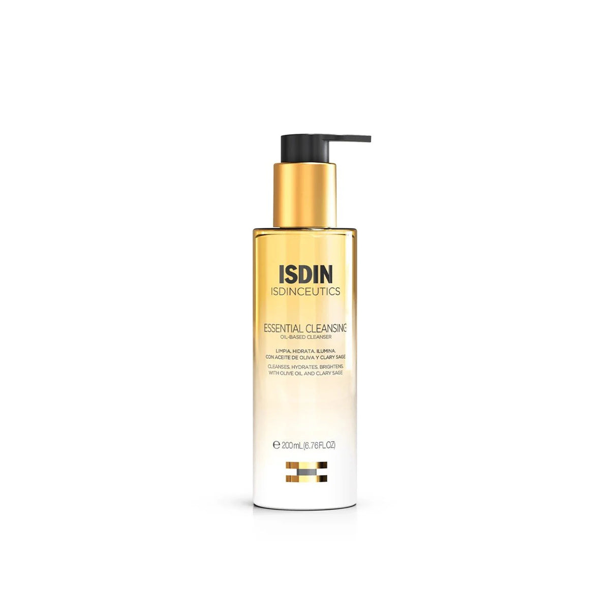 ISDIN ESSENTIAL CLEANSING OIL-BASED CLEANSER 200ML