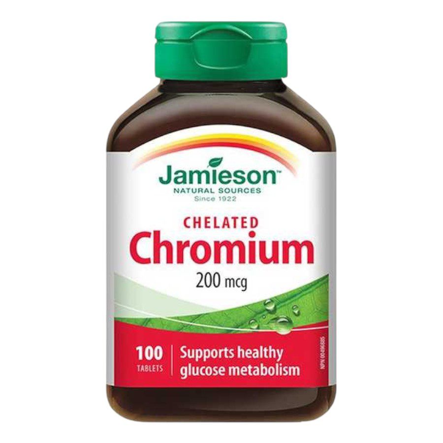 JAMIESON CHROMIUM 200MCG 100TAB