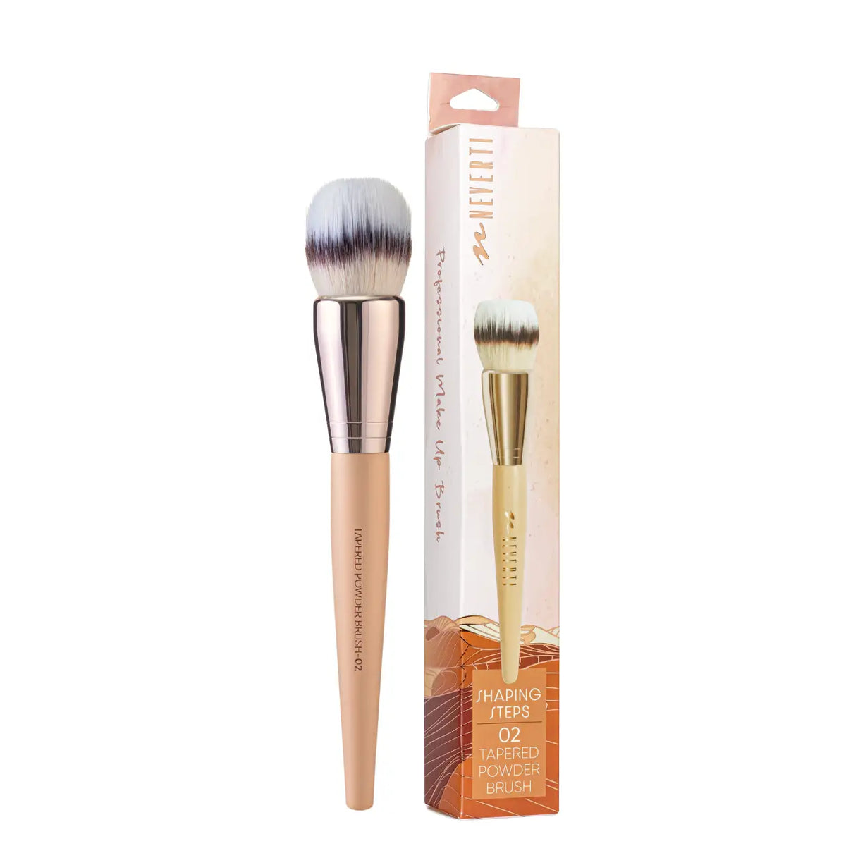 NEVERTI TAPERED POWDER BRUSH NP150 - F02