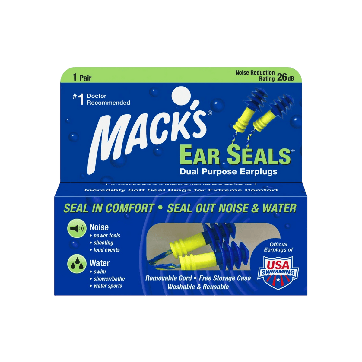 MACKS EAR SEALS 1 PAIR SELSAL
