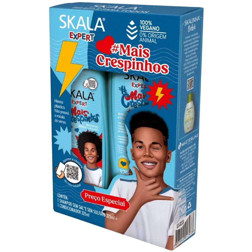 SKALA MAIS CACHINHOS SHAMPOO+CONDITIONER SET BOY
