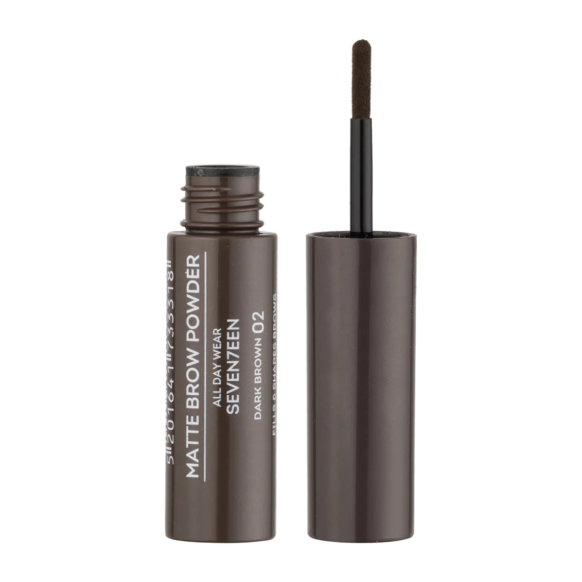 SEVENTEEN-MATTE BROW POWDER 02 DARK BROWN