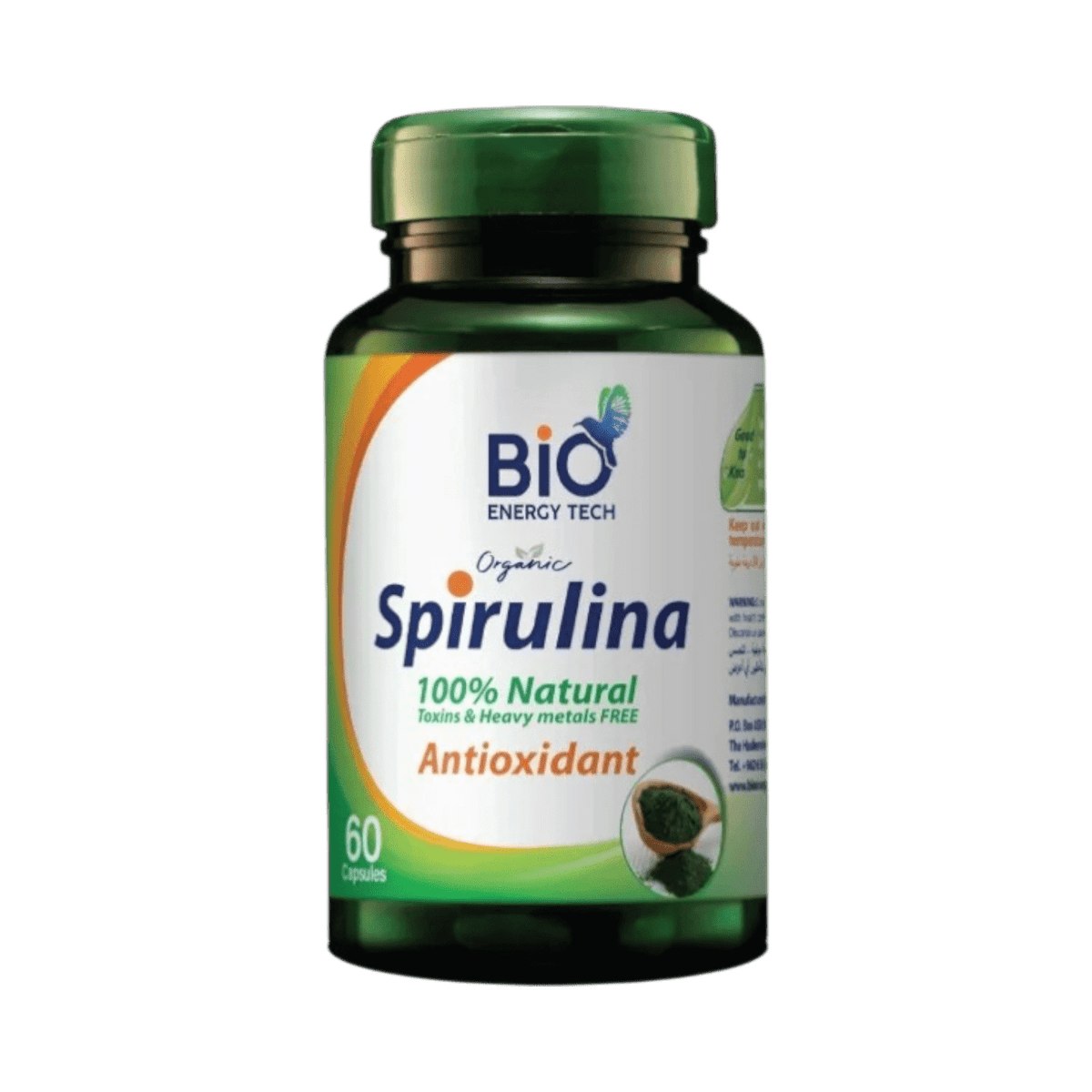 BIOENERGY SPIRULINA 60CAP