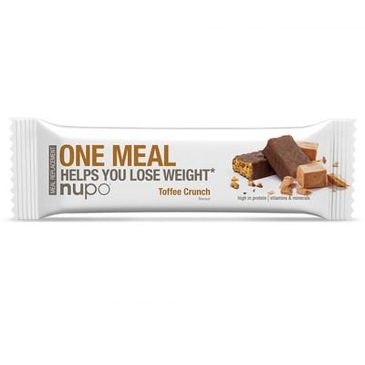 NUPO ONE MEAL TOFFEE FLAVOUR PROTEIN BAR 60G