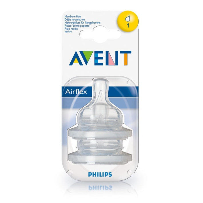 AVENT CLASSIC TEAT 0M+ 1 HOLE 2PCS