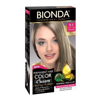 BIONDA PERMANENT HAIR COLER 9.1