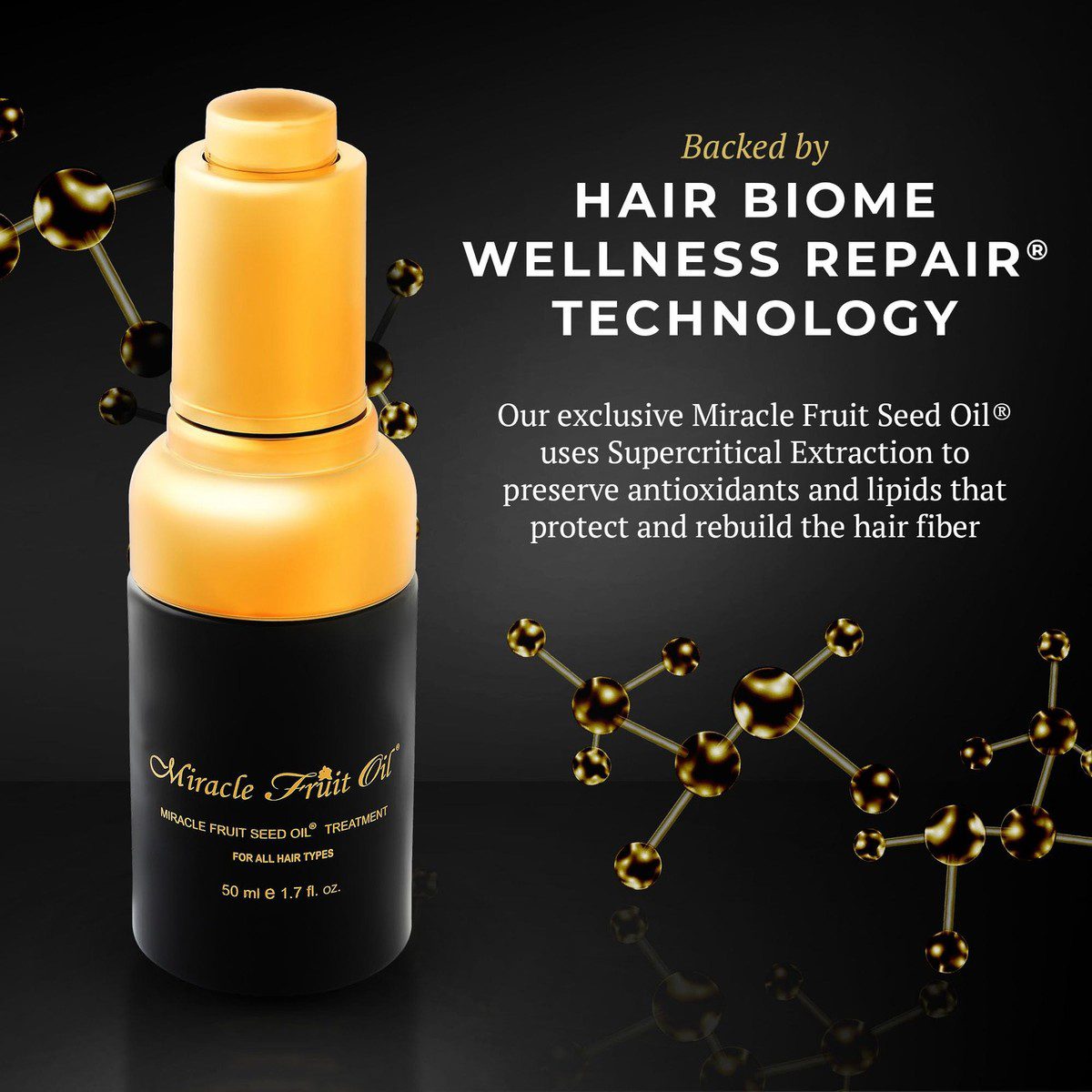 MIRACLE FRUIT OIL BLACK 50 ML