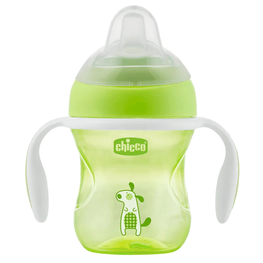 CHICCO TRANSITION CUP 4M+ 200ML GREEN