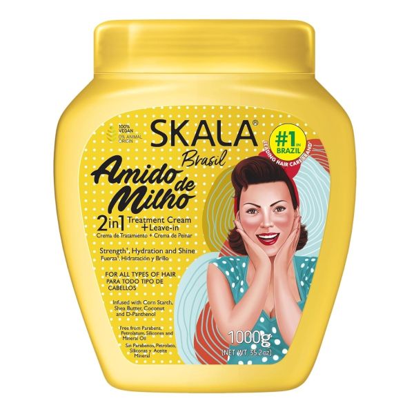 SKALA BRASIL AMIDO DE MILHO 2IN1 CONDITIONER CREAM 1000G