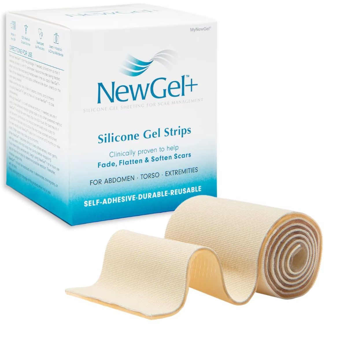 NEWGEL+ SILICONE GEL STRIPS 5.1CM*61CM
