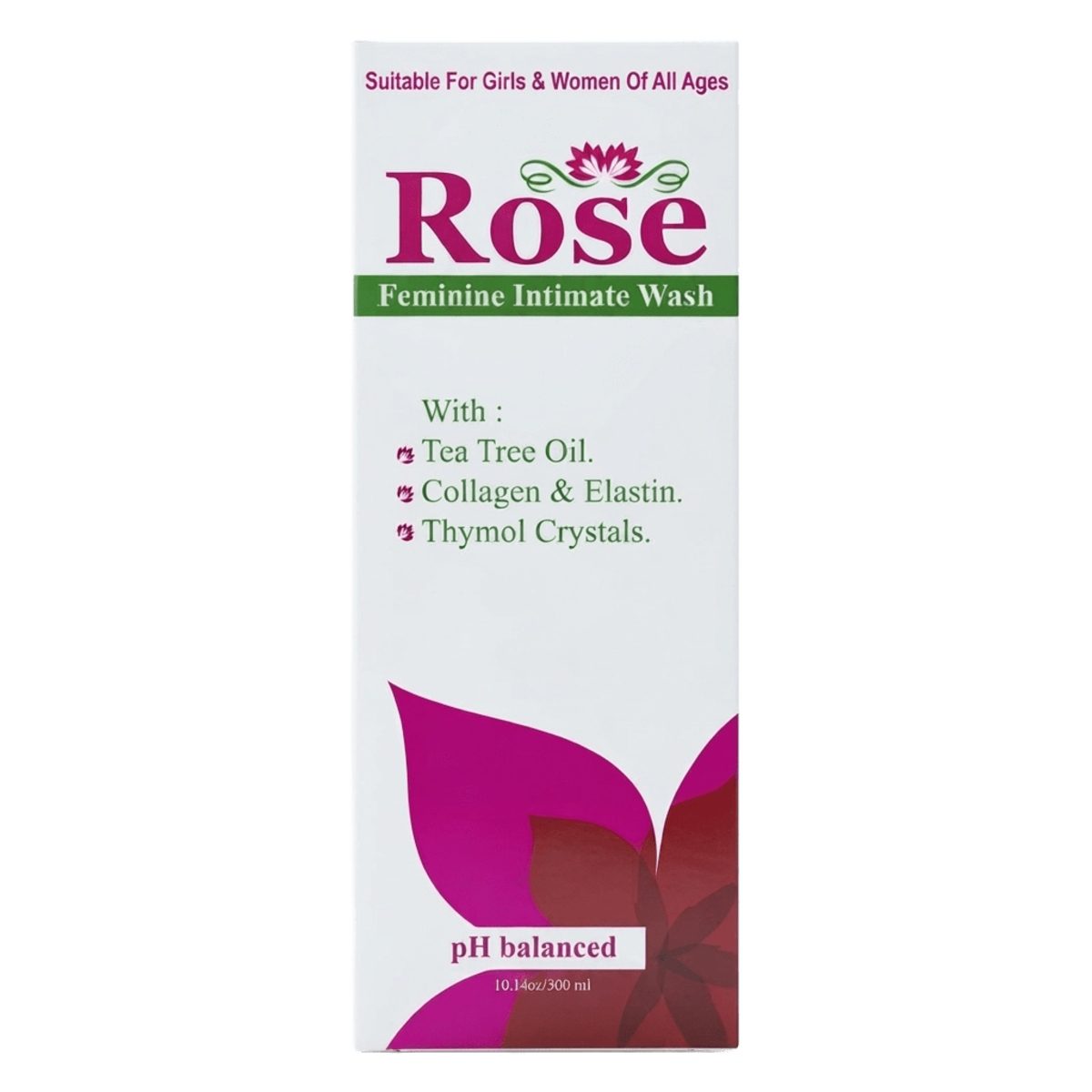 ROSE FEMININE INTIMATE WASH PINK