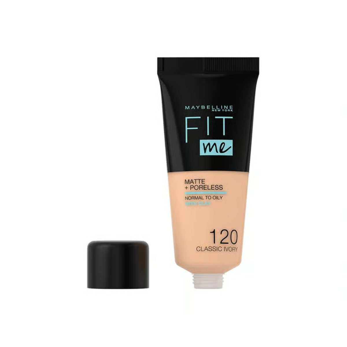 MAYBELLINE - FIT ME FOUNDATION 120 CALSSIC IVORY (MAKEUP)