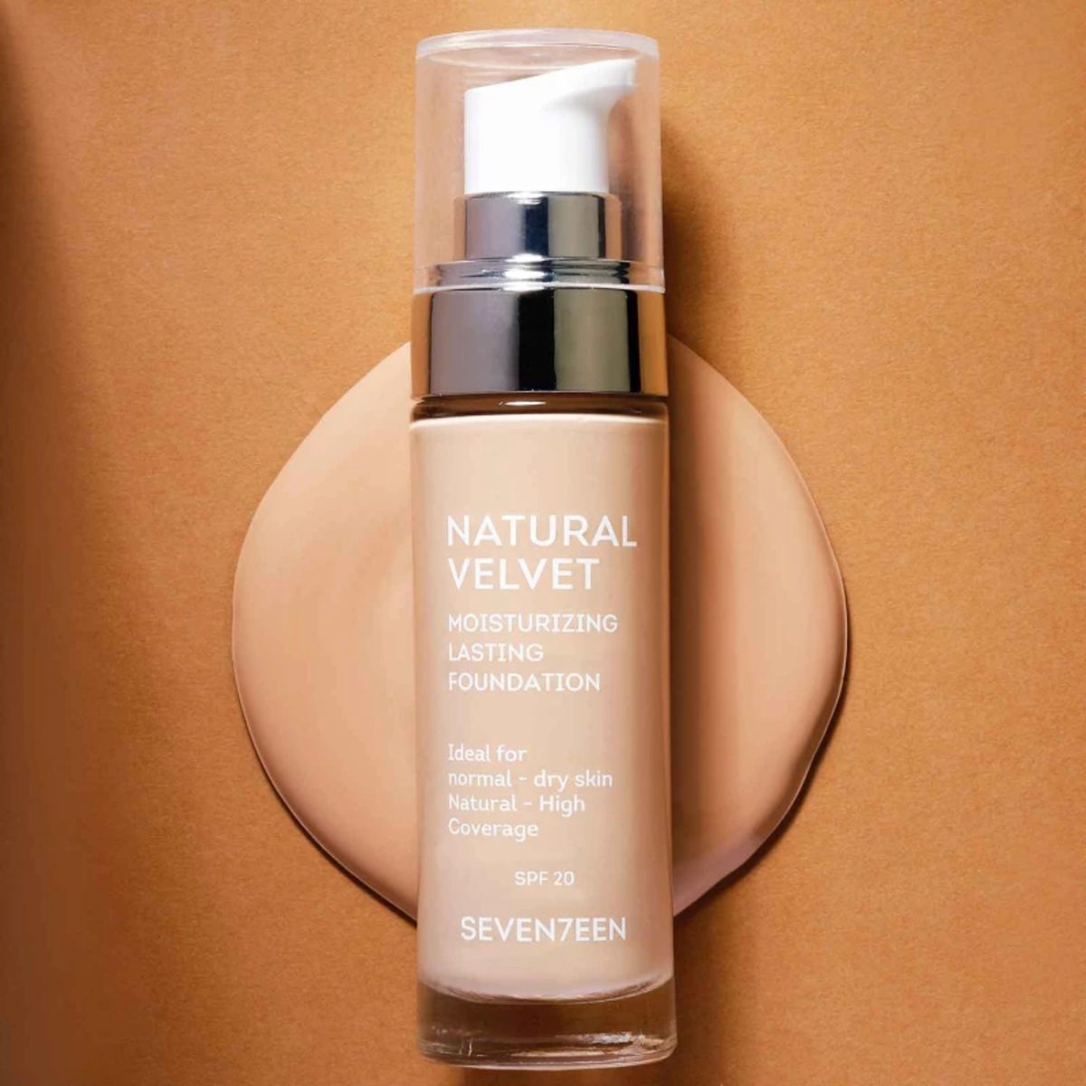 SEVENTEEN-NATURAL VELVET MATTE FOUNDATION 5