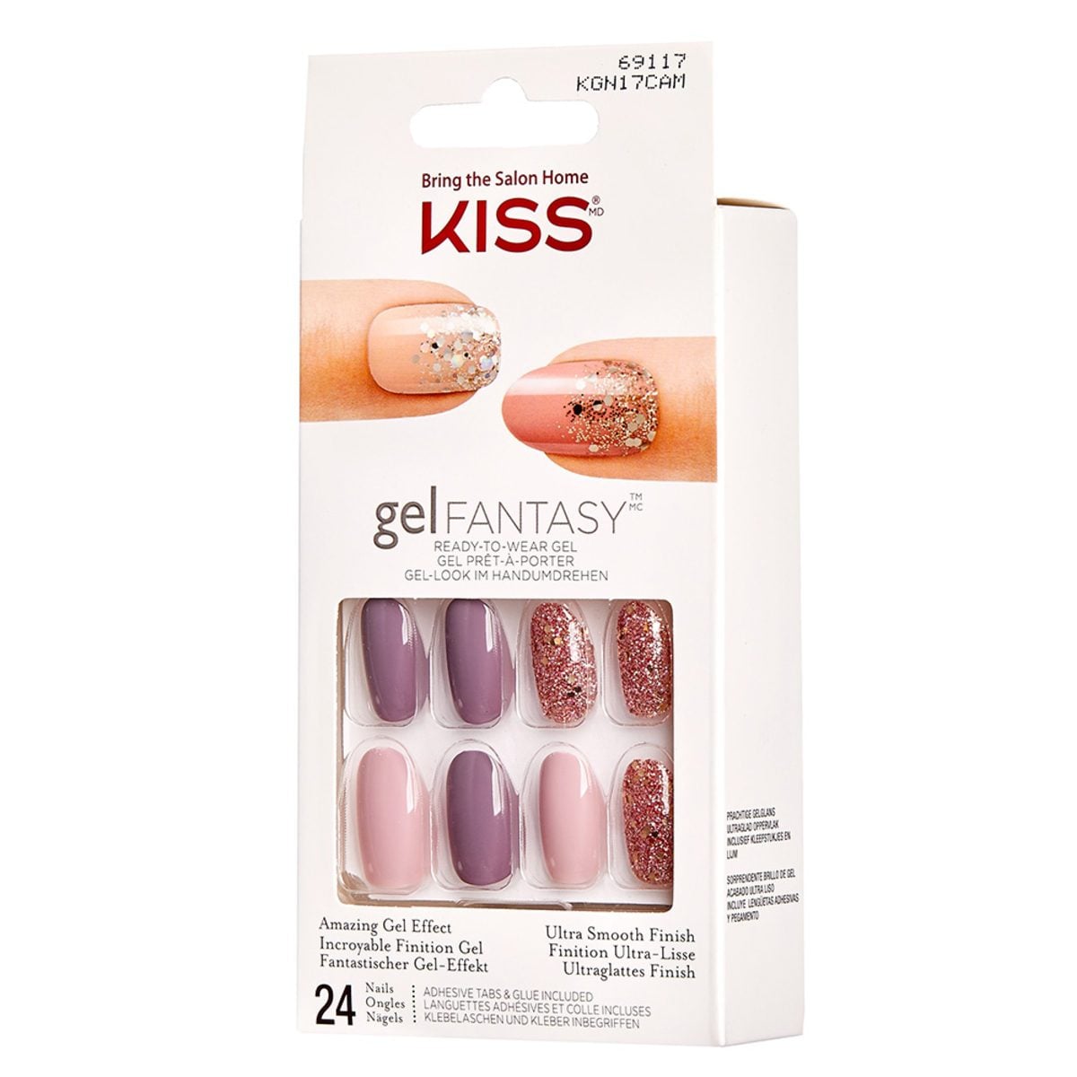 KISS KGN17C - KISS GEL NAILS - WHATEVER COLOR